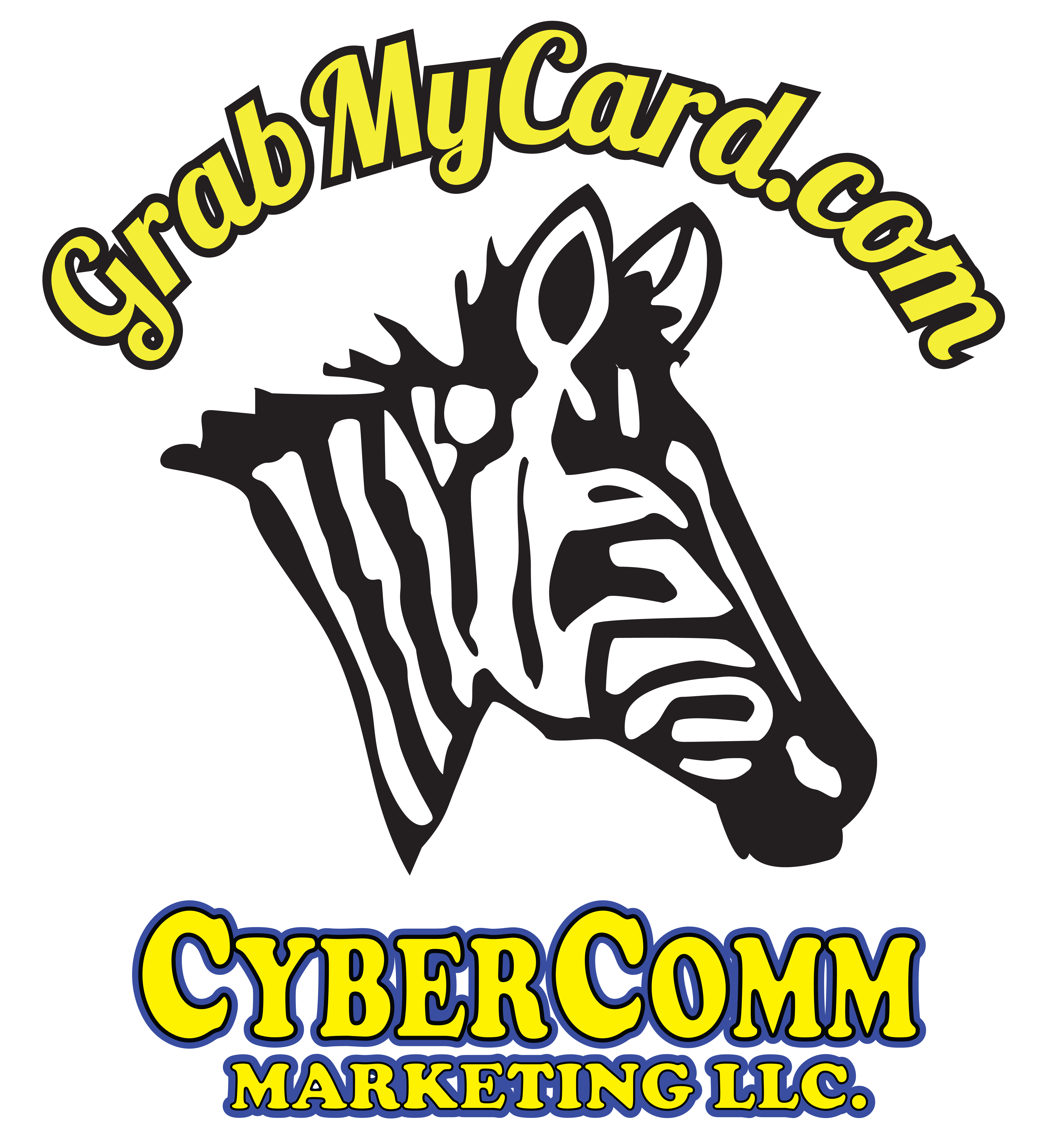 Mack Robinsons business card from CyberComm Marketing, LLC